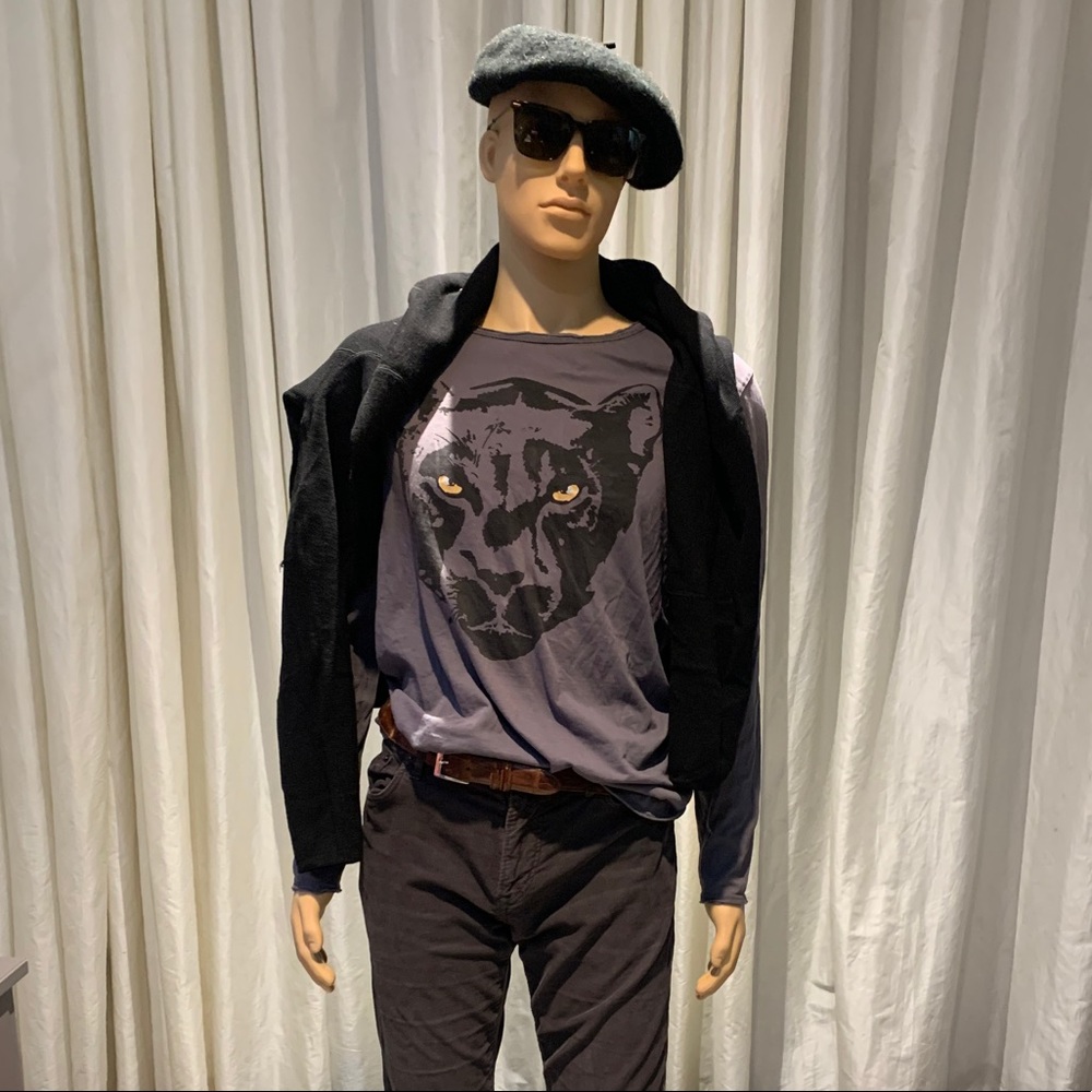 Paul Kehl Long Sleeve T-shirt “Le Loup”